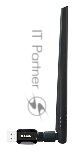 Сетевой адаптер WiFi D-Link DWA-137/C1A N300 USB 2.0 (ант.внеш.съем) 1ант.