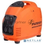 Электрогенератор бензиновый инверторный Patriot 2700i, 2.5 кВт, 60 дБ, 29 кг