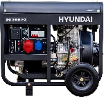 Электрогенератор дизельный Hyundai DHY 8500LE-3, 7.2 кВт,