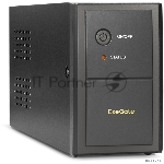 Источник бесперебойного питания ExeGate Power Back BNB-850.LED.AVR.EURO.RJ / 850 ВА / 480 Вт / 2 x CEE 7 (евророзетка)