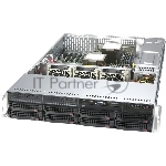 Серверная платформа Supermicro SYS-620P-TRT 2U noCPU(2)3rd GenScalable/TDP 270W/no DIMM(18)/SATARAID HDD(8)LFF/2x10GbE/2x1200W
