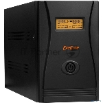 Источник бесперебойного питания ExeGate SpecialPro Smart LLB-2000.LCD.AVR.EURO.RJ.USB / 2000 ВА / 1200 Вт / 4 x CEE 7 (евророзетка)