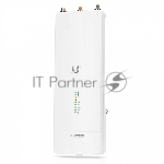 Базовая станция для радиосети Ubiquiti LTU-Rocket-EU, 5 ГГц, PtMP, MIMO 2х2, 29 дБм, 2x RP-SMA, GPS Sync