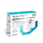 Бесшовный Mesh роутер TP-Link Deco X50(2-Pack) AX3000 10/100/1000BASE-TX