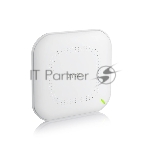Гибридная точка доступа Zyxel NebulaFlex NWA90AX, WiFi 6, 802.11a/b/g/n/ac/ax (2,4 и 5 ГГц), MU-MIMO, антенны 2x2, до 575+1200 Мбит/с, 1xLAN GE, PoE, защита от 4G/5G, БП в комплекте