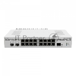 Маршрутизатор MikroTik CCR2004-16G-2S+PC, 16×1 Гбит/с + 2×10 Гбит/с SFP+, управляемый