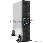 Источник бесперебойного питания On-line ExeGate PowerExpert ULS-1000.LCD.AVR.1SH.2C13.USB.RS232.SNMP.2U 1000VA/1000W, On-Line, PF=1, LCD, 1*Schuko+2*C13, RS232, USB, SNMP-slot, Rackmount 2U/Tower, металлический корпус, черный