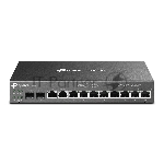 Маршрутизатор VPN Гигабитный TP-Link ER7212PC Omada с портами PoE+ и контроллером