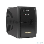 Источник бесперебойного питания ExeGate Power Back BNB-500.LED.2SH 500VA/300W, LED, 2*Schuko, черный