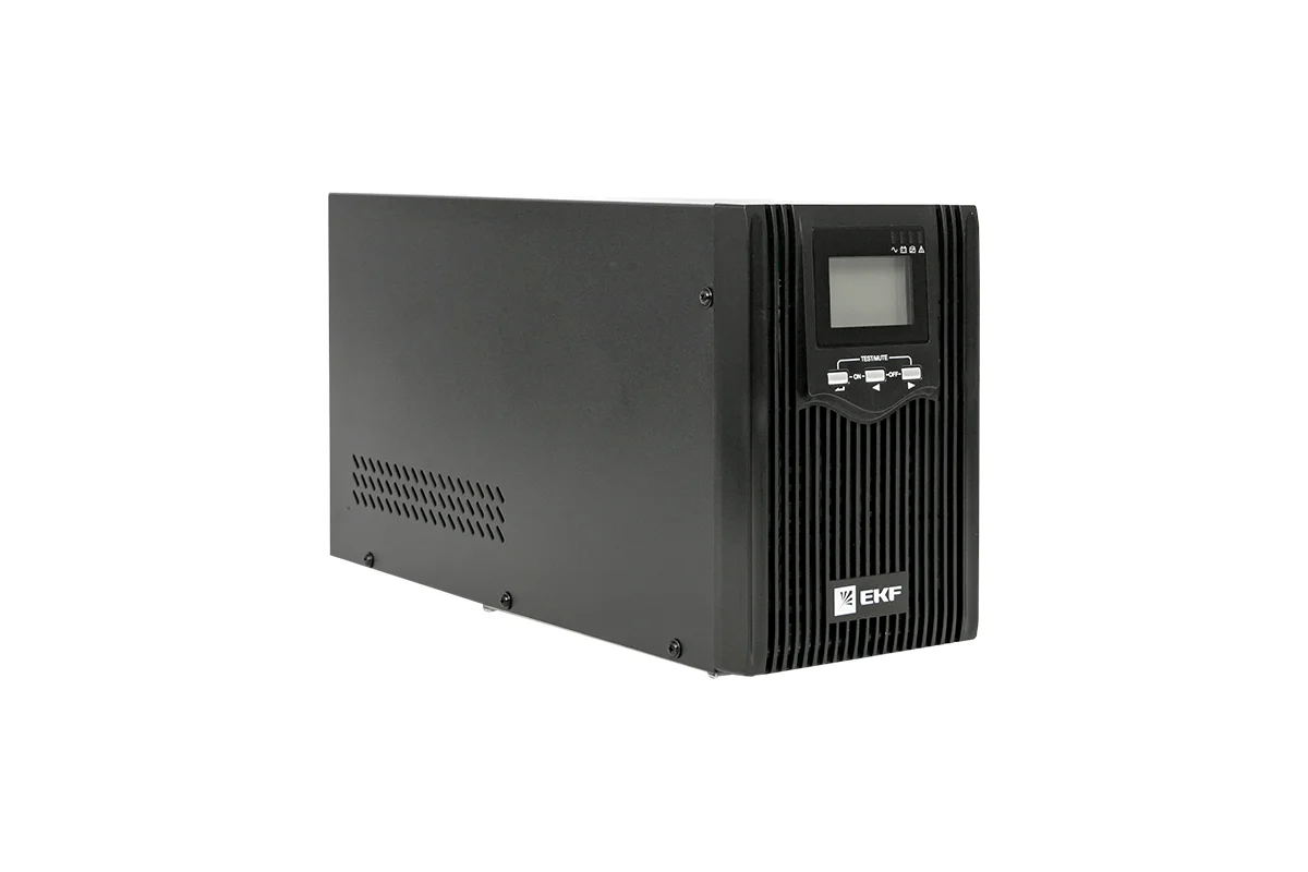 Источник бесперебойного питания EKF E-Power PSW 600 / 2000 ВА / 720 Вт / 2 x CEE 7 (евророзетка), 1 x IEC 320 C13