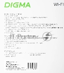 Роутер беспроводной Digma DWR-AC1202 AC1200 10/100/1000BASE-TX черный