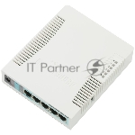 Роутер беспроводной MikroTik RB951G-2HND N300 10/100/1000BASE-TX белый