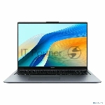 Ноутбук Huawei MateBook D 16 MCLF-X Core i5 12450H 16Gb SSD512Gb Intel UHD Graphics 16" IPS (1920x1200) Windows 11 Home grey space WiFi BT Cam (53013WXF)