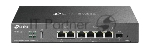 Маршрутизатор VPN TP-Link ER707-M2 Omada с мультигигабитными портами,1 x RJ45 WAN 2,5 Гбит/с, 1 x RJ45 WAN/LAN 2,5 Гбит/с, 1 x SFP WAN/LAN, 4 гиг. порта RJ45 WAN/LAN, 1 порт USB 2.0