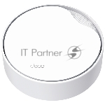 Бесшовный Mesh роутер TP-Link Deco X50-PoE(1-pack) AX3000 1000/2500BASE-T белый