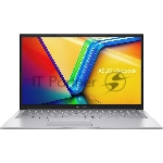 Ноутбук Asus Vivobook 15 X1504ZA-BQ1104 серебристый Core i3 1215U 8Gb SSD 512Gb Intel UHD Graphics 15.6" IPS FHD (1920x1080) noOS WiFi BT Cam