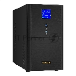 Источник бесперебойного питания (инвертор, синус, для котла) ExeGate SineTower SZ-5000.LCD.AVR.2SH.1C13.T.RJ.USB 5000VA/4000W, чистая синусоида, LCD дисплей, AVR, 2хSchuko+1хC13+клеммы, RJ45/11, USB, линейно-интерактивный, внешняя батарея 48В до 200А·ч, черный