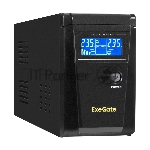 Источник бесперебойного питания ExeGate SineTower SZ-600.LCD.AVR.1SH / 600 ВА / 360 Вт / 1 x CEE 7 (евророзетка)