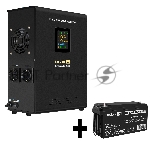 Комплект Источник бесперебойного питания EX295997RUS + батарея 65Aч EX282980RUS 1шт ExeGate FineSine SX-1000.LCD.AVR.2SH + батарея ExeGate DT 1265 (12В, 65Ач) 1шт