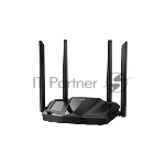 Маршрутизатор Dahua DH-AC12, 1×1 Гбит/с WAN + 3×1 Гбит/с LAN, Wi-Fi 5 (11ac) AC1200 (300+867 Мбит/с)