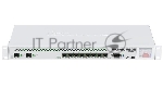 Маршрутизатор Mikrotik CCR1036-8G-2S+Cloud Core Router 1036-8G-2S+ with Tilera Tile-Gx36 CPU (36-cores, 1.2Ghz per core), 4GB RAM, 2xSFP+ cage, 8xGbit LAN, RouterOS L6, 1U rackmount case, PSU, LCD panel