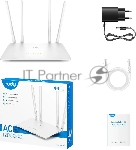 Роутер беспроводной Cudy WR1200 AC1200 10/100BASE-TX белый