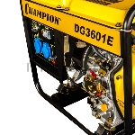 Электрогенератор дизельный Champion DG3601E, 3 кВт, 80 дБ, 80 кг