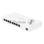 Маршрутизатор Ubiquiti UISP Router 2 ядра (880 МГц), 8х 1G RJ45, 1х SFP, раздача PoE 110 Вт