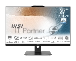 Моноблок MSI Modern AM272P 1M AiO 27" FHD (1920x1080)IPS AG Non-touch, Core i3-100U (1.2GHz), 8Gb DDR5(1x8GB),256Gb SSD M.2,Intel UHD,WiFi,BT,camera,WirelessKB&mouse Eng/Rus,NoOS,1y war-ty,черный (9S6-AF8231-1035)