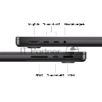 Ноутбук Apple MacBook Pro 14" Space Black (M4 Pro 12C CPU, 16C GPU/24Gb/512Gb SSD) (MX2H3LL/A) нужен переходник на EU