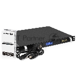 Источник бесперебойного питания ExeGate 1U ServerRM UNL-1200.LCD.AVR.8C13.RJ.USB.1U 1200VA/720W, LCD, AVR, 8*C13, RJ, USB, 1U, установка в стойку, черный