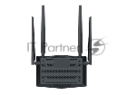 Роутер Netis W1500AG AX1500 Dual-Band Wi-Fi Router, SPEED: up to 300 Mbps at 2.4 GHz + 1201Mbps at 5 GHz, SPEC: 4 Antennas, 1x 10/100/1000M WAN Port + 3x 10/100/1000M LAN Ports, FEATURE: Router/Access Point/Repeater mode, Easy Mesh, IPv6 Supported, IPTV, Multi-SSID, VPN Server, VPN Client, TR-069