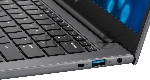 Ноутбук IRU Planio 14INPR N-series N100 16Gb SSD 512Gb Intel UHD Graphics 14" IPS FHD (1920x1080) Free DOS grey WiFi BT Cam 5000mAh (2078487)