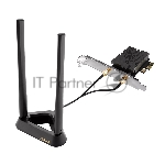 Сетевой адаптер Wi-Fi + Bluetooth Asus PCE-BE92BT BE9400 PCI Express (ант.внеш.несъем.) 2ант.