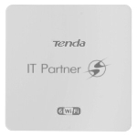 Настенная гигабитная точка доступа Tenda W122,4/5 ГГц, до 1167 Мбит/с, антенны 2x4дБи, PoE, 1x1 Гбит/с+1x1 Гбит/с(PoE)