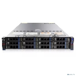 Серверная Платформа Gooxi SL201-D12R-G4 2U, 2xLGA4677, 32xDIMM, 12x3.5" SAS/SATA, 2x1Gb, 2xM.2, 2xPSU