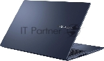 Ноутбук Asus Vivobook 15 X1502VA-BQ924 синий Core i7 13620H 16Gb SSD 512Gb Intel Iris Xe graphics 15.6" IPS FHD (1920x1080) без ОС WiFi BT Cam
