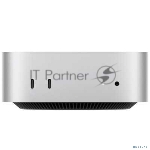 Компьютер Apple Mac Mini 2024 MU9E3LL/A серебристый M4 10C CPU 10C GPU/16Gb/512Gb SSD/рекоменд.переходник 1979059 (A3238 США)
