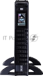 Источник бесперебойного питания Powercom Next, On-Line, 1500VA/1500W, Rack/Tower, 8*IEC320-C13, LCD, Serial+USB, SmartSlot, подкл. доп. Бат.