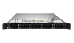 Серверная платформа Gooxi SR101-D10R 1U, 2x Socket SP3; 32x DDR4; 10x 2.5" SATA/SAS; 2х M.2 NVMe 2280; 2xPCIe 4.0x16; OCP3.0; 2x1GbE i350; IPMI; RAIL; 2x1300W (EU power cables)