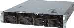 Серверный корпус 2U chassis; ATX CS-R25-42P, Micro-ATX, Mini-ITX MBs; 8-port 12 Gbps SAS/SATA to SAS BP; 8 x 3.5'' hsb + 2 x 3.5" internal; 7 x LP/HL slot; 550W single; no rails