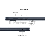 Ноутбук Apple Macbook Air 15 - M4/10C-10C/16Gb/512Gb/Midnight MW1M3LL/A