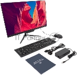 Моноблок Digma Pro Base 23.8" Full HD i3 12100 (3.3) 8Gb SSD 512Gb UHDG 730 CR Windows 11 Pro GbitEth WiFi BT 90W клавиатура мышь Cam черный 1920x1080