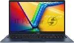 Ноутбук Asus Vivobook 15 X1504VA-BQ2970 Core i3 1315U 16Gb SSD 512Gb Intel UHD Graphics 15.6" IPS FHD (1920x1080) без ОС blue WiFi BT Cam (90NB10J1-M03CF0)