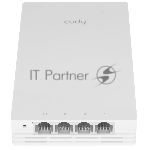 Точка доступа Wi-Fi Cudy AX3000 Gigabit Wall-Plate Wi-Fi 6 Access Point AX3000 Dual Band Wi-Fi 6 Wall Plate Access Point, Chipset MT7981+MT7531AE+MT7976CN, 802.11ax/ac/a/b/g/n, 2402Mbps at 5GHz + 574Mbps at 2.4GHz, 1 x Gigabit PoE-IN Port, 802.3af/at, 4 x Gigabit RJ45 ports, LAN1 support PoE Out, Cudy Mesh Support