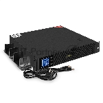 Источник бесперебойного питания Pure Sine Wave ExeGate SinePower UHB-3000.LCD.AVR.8C13.RJ.USB.BC.2U (3000VA/2400W, LCD, AVR, 8*C13, RJ45/11,Источник бесперебойного питания USB, батарея 12V 9Ah - 4шт, Rackmount 2U/Tower, возможность подключения до 2 внешних батарейных блоков 48В (поставляются отдельно),