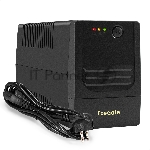 Источник бесперебойного питания ExeGate Power NB-500.LED.AVR.4C13 (500VA/300W, LED, AVR, 4*C13, батарея 12V 4.5Ah, черный)