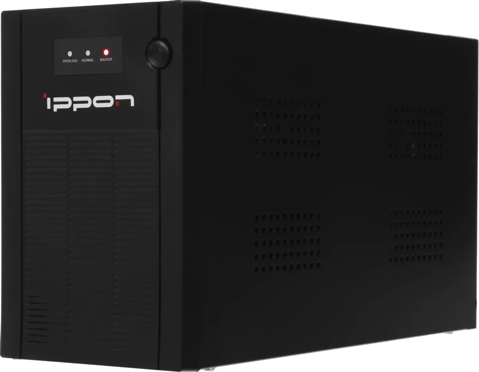 Источник бесперебойного питания Ippon Back Basic 1050S New Euro / 1050 ВА / 600 Вт / 3 x CEE 7 (евророзетка)