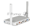 Мультигигабитный интернет-центр Netcraze Hero 5G (NC-4110) с модемом 5G, двумя слотами для SIM-карт, Mesh Wi-Fi 6 AX3000, Smart-коммутатором 1×2.5G и 4×1G, многофункциональными портами USB 3.0 и 2.0