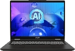 Ноутбук MSI Venture 14 AI A1MG-039XRU Core 5 125H 14" 2.8K (2880 x 1800),16:10,OLED,DDR5 16Gb (8Gbx2),512Gb SSD,Intel Arc Graphics,backlight,55.2Whr,1.7kg,1y,Dos,Solid Gray